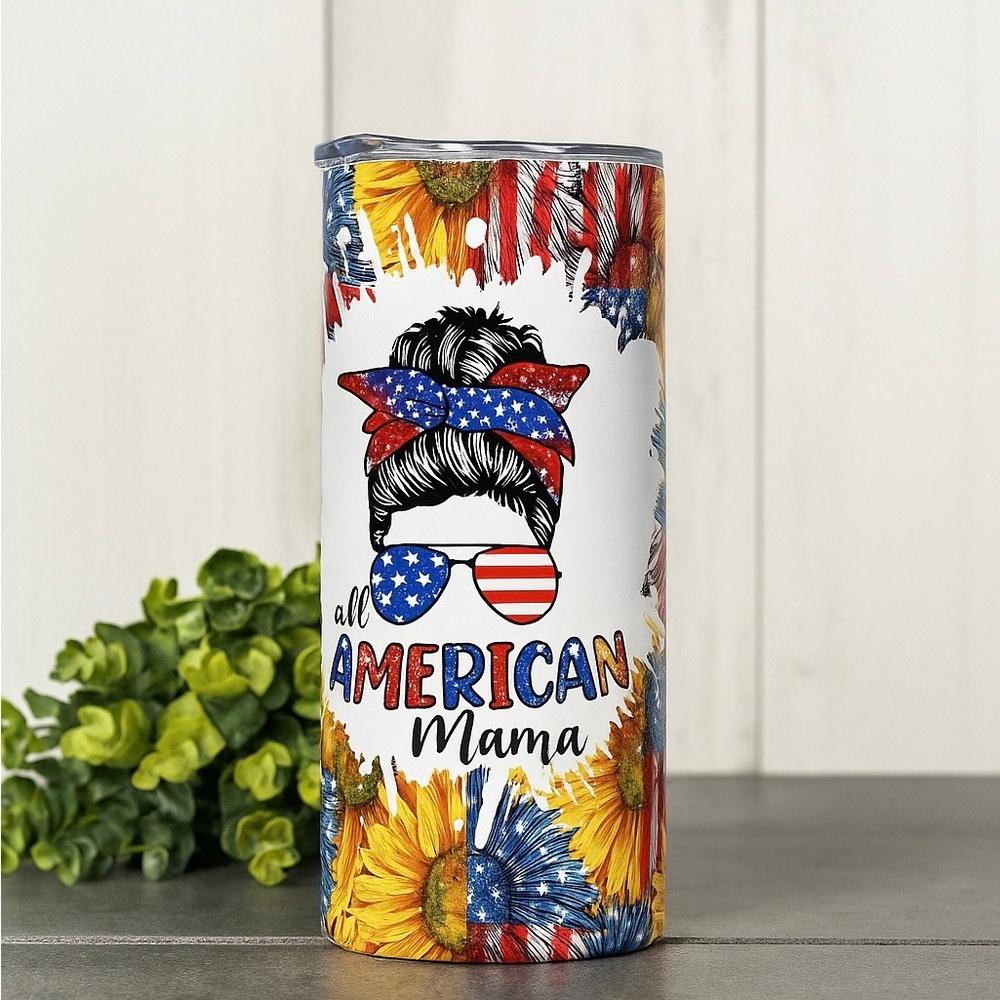 All American Mama Tumbler
